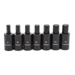 Husky 1/2 in. Drive Hex Bit Impact Socket Set, 14-Piece SAE/Metric thumbnail 3