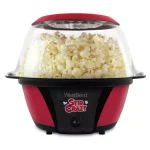 West Bend Stir Crazy Electric Hot Oil Popcorn Popper Machine, 6 oz. Capacity, Red thumbnail 2