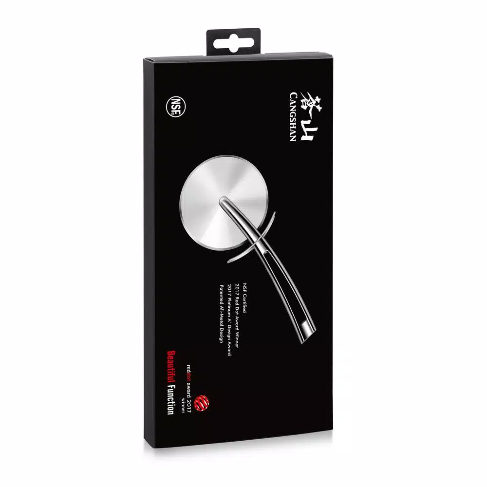 Cangshan Stainless Steel 18/10 Forged 4 in. Pizza Cutter - N1 Series