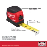 Milwaukee Torque Lock Locking Pliers Set & 25 ft. Compact Tape Measure Combo thumbnail 3