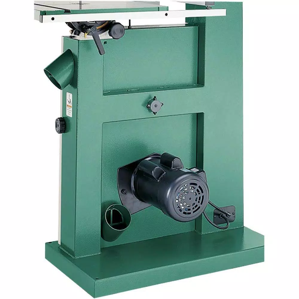 Grizzly Industrial Grizzly 17 in. Heavy-Duty Vertical Bandsaw with 2 HP Motor and Cast Iron Wheels