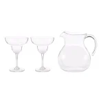 Libbey Indoors Out 7-Piece Tritan Margarita Entertaining Set with 96oz Pitcher and 6 Glasses thumbnail 7