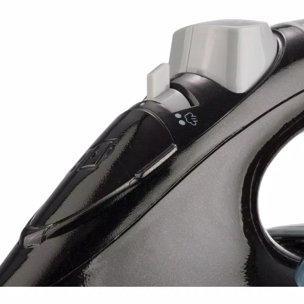 Brentwood Appliances MPI-62 Full-Size Nonstick Steam Iron, 1200W, Black