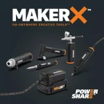 Worx MAKERX 20V Air Brush Rotary Tool Attachment (Tool Only) thumbnail 4