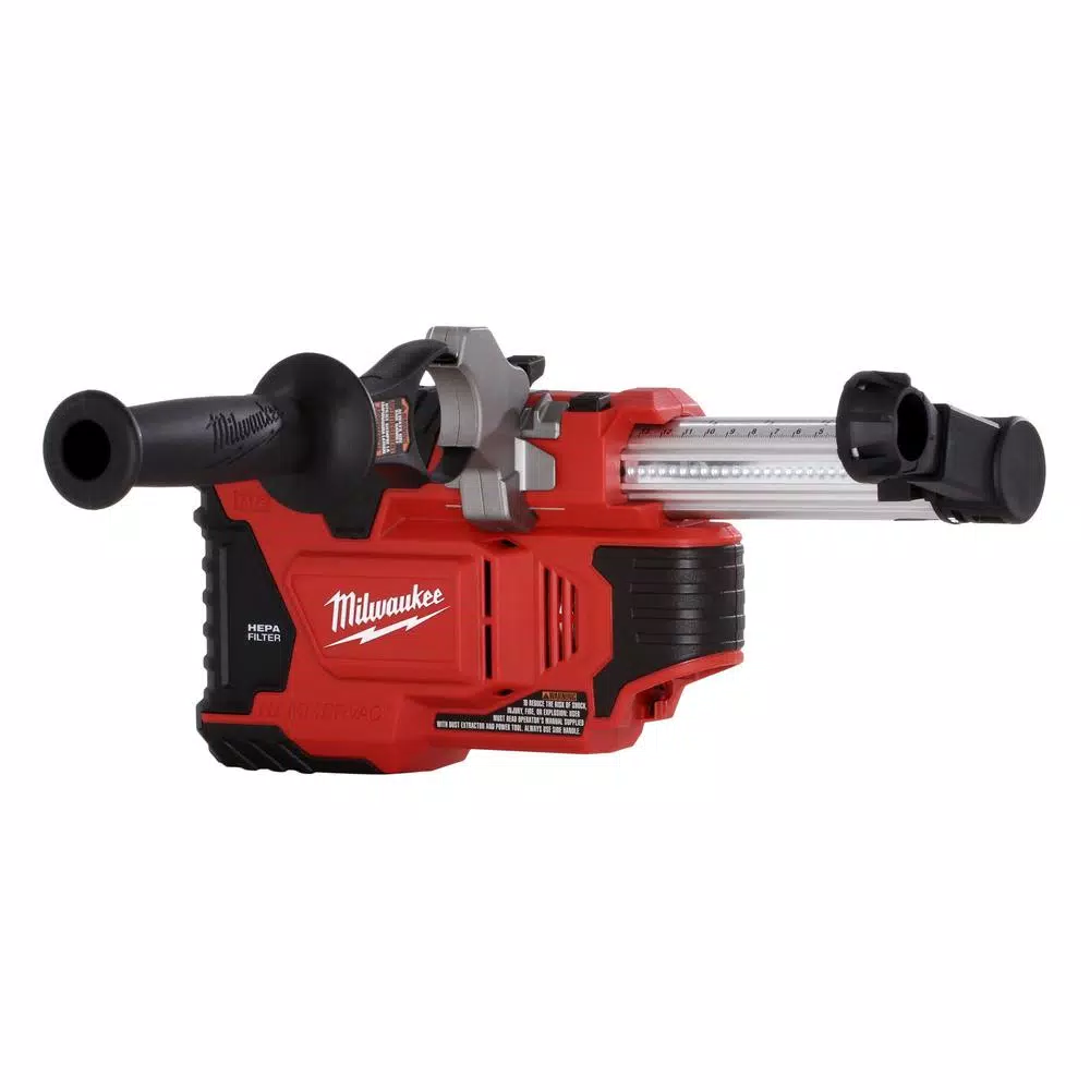 Milwaukee M12 12V Lithium-Ion Cordless Universal HammerVac Dust Extractor (Tool-Only)