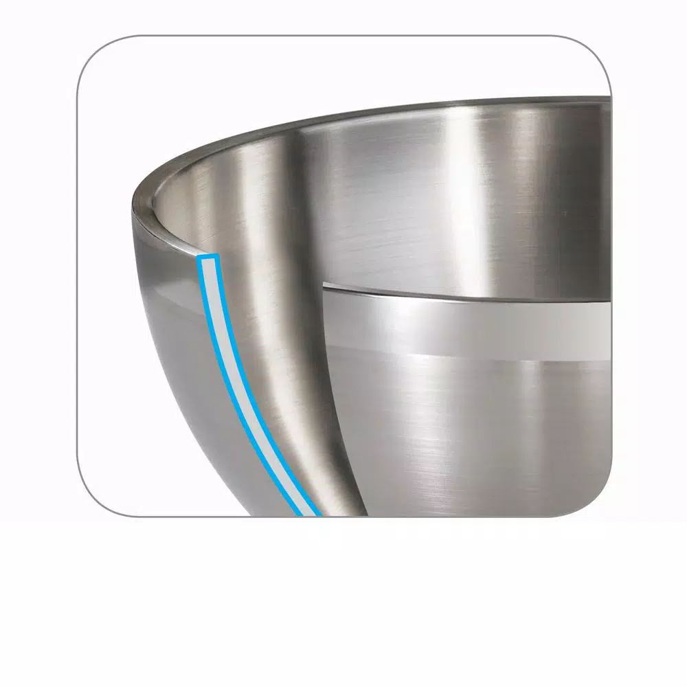 Tramontina Gourmet 3-Piece Double Wall 18/10 Stainless Steel Mixing Bowl Set