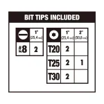 DEWALT MAXFIT 35-Piece Impact Rated Screwdriver Bit Set thumbnail 7