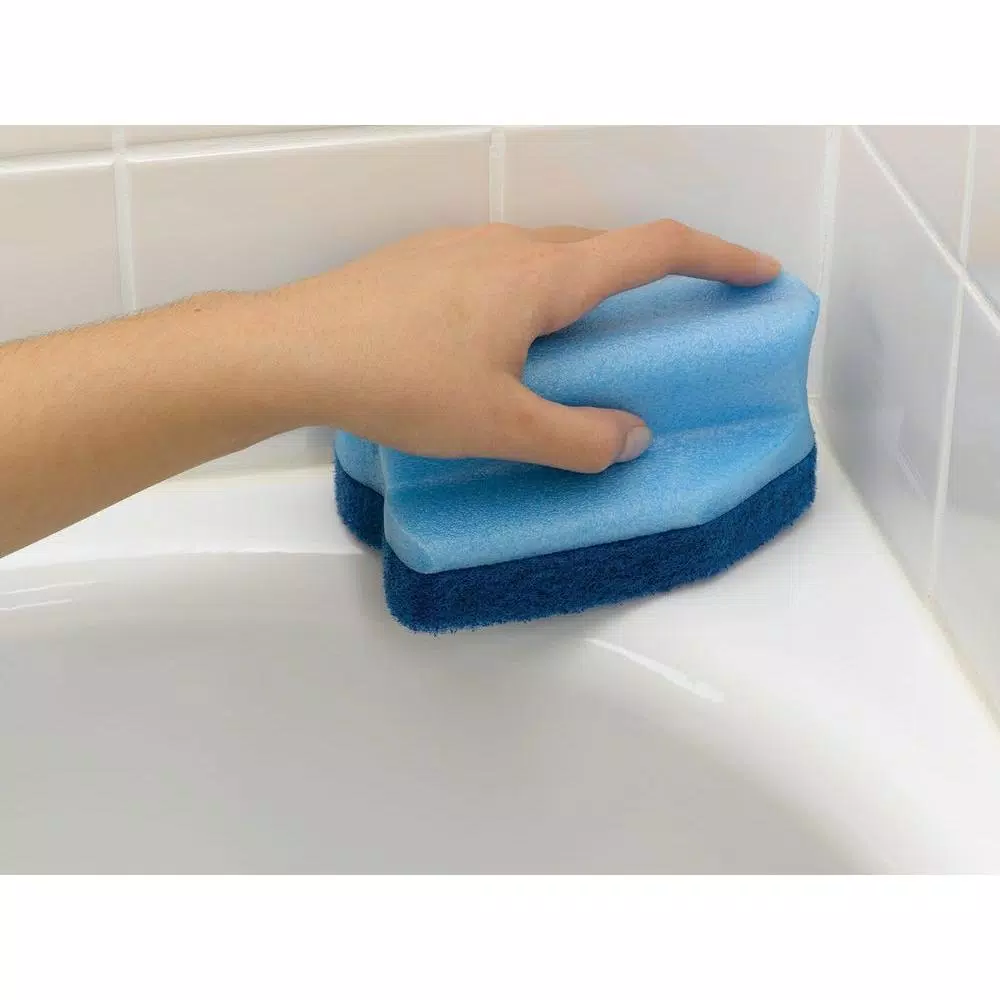 Scotch-Brite Non-Scratch Tub Scrubber, Blue (Case of 6)