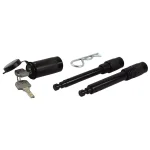 MaxxHaul Hitch Pin Lock Set - 5/8 in. & 1/2 in. Diameter Anti-Rattle Trailer Pins for Class I-V Hitches thumbnail 4