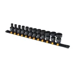 DEWALT 12-Piece 3/8 in. Drive SAE Impact Universal Socket Set with DirectTorque Technology thumbnail 1
