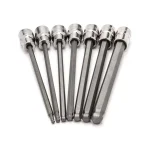 Husky 7-Piece Metric Long Ball End Hex Bit Socket Set, 3/8 in. Drive thumbnail 2
