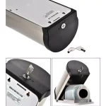 Alpine Industries 800ml Automatic Stainless Steel Gel Sanitizer & Soap Dispenser with Floor Stand thumbnail 7