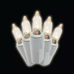 Brite Star Designer Series 50-Light Clear Mini String Lights with White Wire (Set of 2) thumbnail 1