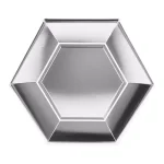 Sugar Plum Party SugarPlum Collection 16-Piece Sterling Silver Hexagon Paper Dinner Plates thumbnail 1