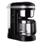 KitchenAid 12-Cup Onyx Black Drip Coffee Maker with Spiral Showerhead and Programmable Warming Plate thumbnail 1