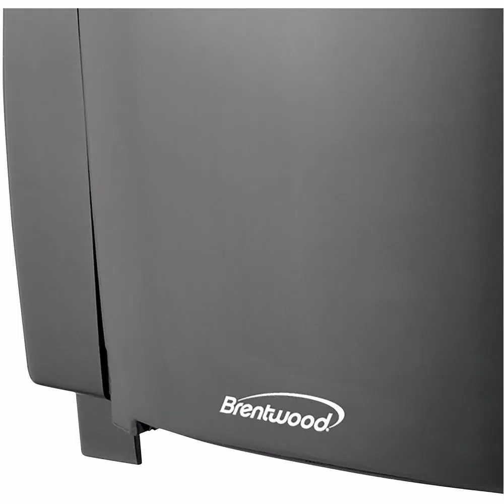Brentwood Appliances TS-265 4-Slice Black Toaster with Cool-Touch Exterior