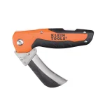 Klein Tools 2.5 in. Folding Cable Skinning Utility Knife with Replaceable Hawkbill Blade thumbnail 10
