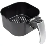 Brentwood 3.7 Qt. Black Air Fryer with Timer and Temperature Control, 1400W thumbnail 7