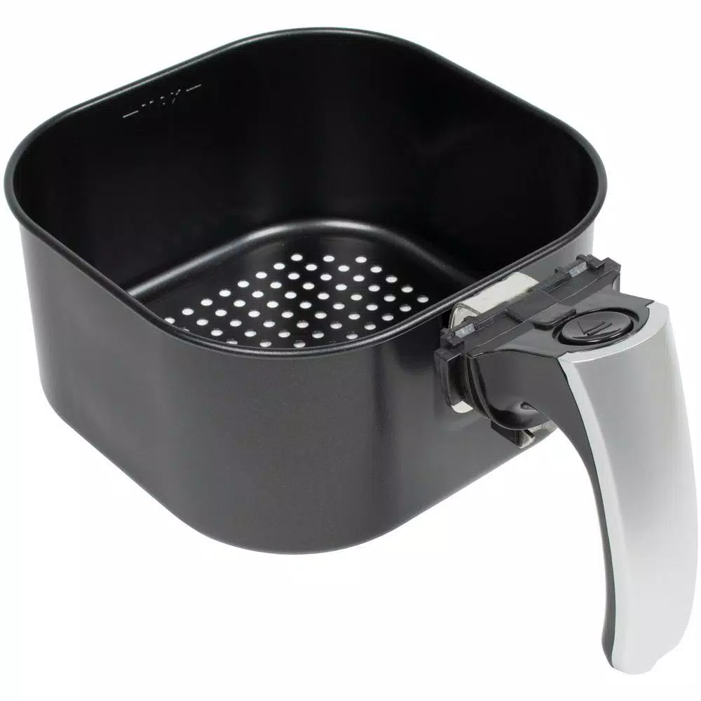 Brentwood 3.7 Qt. Black Air Fryer with Timer and Temperature Control, 1400W