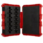 Milwaukee SHOCKWAVE 1/4 in. Drive Metric Impact Duty Deep Well Socket Set, 12-Piece thumbnail 3