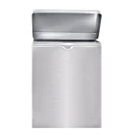 Alpine Industries Wall-Mounted Sanitary Napkin Receptacle, Brushed Stainless Steel thumbnail 2