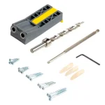 General Tools Pocket Hole Jig Kit with Screws and Dowels, 89-Piece Set thumbnail 1