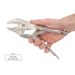 TEKTON 6-Piece Locking Pliers Set with Straight, Curved, and Long Nose Jaws thumbnail 13