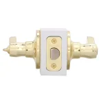 Defiant Viano Polished Brass Privacy Bed/Bath Door Lever thumbnail 3