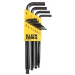 Klein Tools 12-Piece L-Style Ball-End Hex Key Set, SAE thumbnail 1