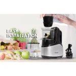 Boyel Living Silver Slow Masticating Cold Press Juicer, High Yield Vertical Juicer with 30 Speeds thumbnail 6