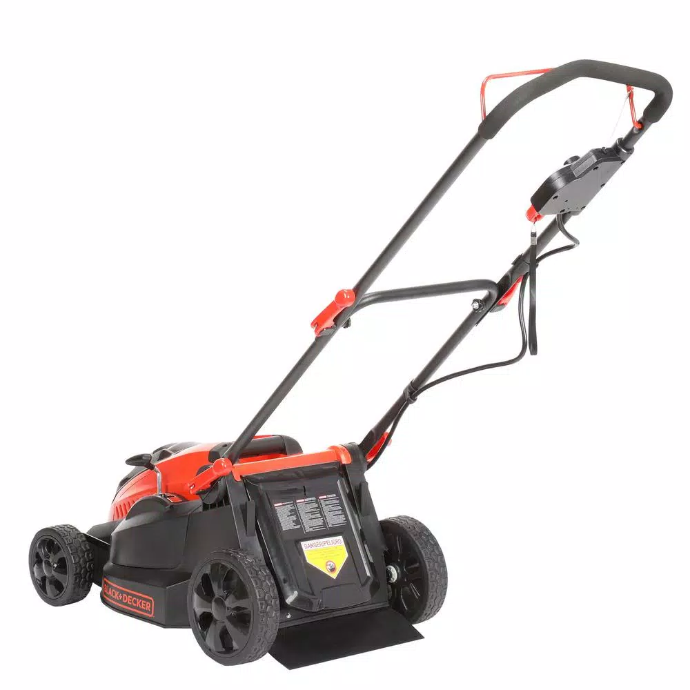 BLACK+DECKER 40V MAX Cordless Lithium-Ion Walk Behind Push Mower, 16 in. Deck with (2) 2.0 Ah Batteries & Charger