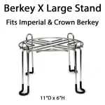 Berkey Extra Large Water Filter Stand - Polished Stainless Steel thumbnail 2