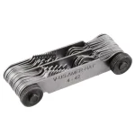 Grand Rapids Industrial Products Grip Thread Pitch Gauge - Dual Metric and SAE Stainless Steel Thread Counter thumbnail 7