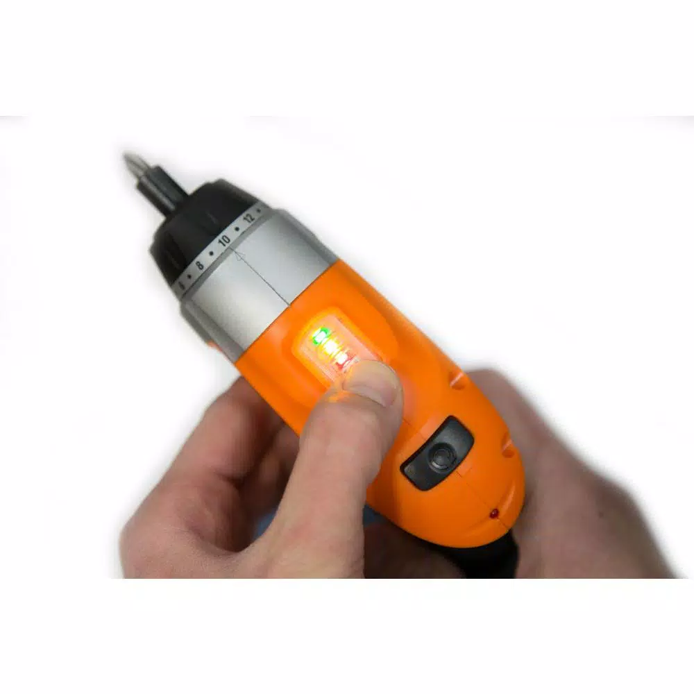 WEN 3.6V Lithium-Ion Cordless 1/4 in. Electric Screwdriver with 2-Position Handle