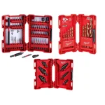 Milwaukee SHOCKWAVE 66-Piece Impact Duty Driver, Cobalt Drill, and Step Bit Set thumbnail 1