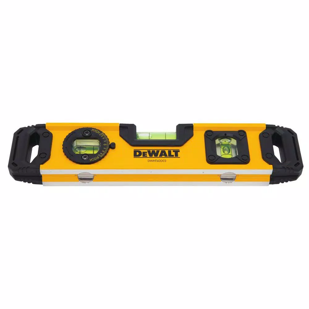 DEWALT 48 in. Non-Magnetic Box Beam Level with Bonus 9 in. Torpedo Level