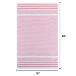 Unbranded Weymouth Home 8-Pack 100% Cotton Striped Kitchen Hand Towels thumbnail 2
