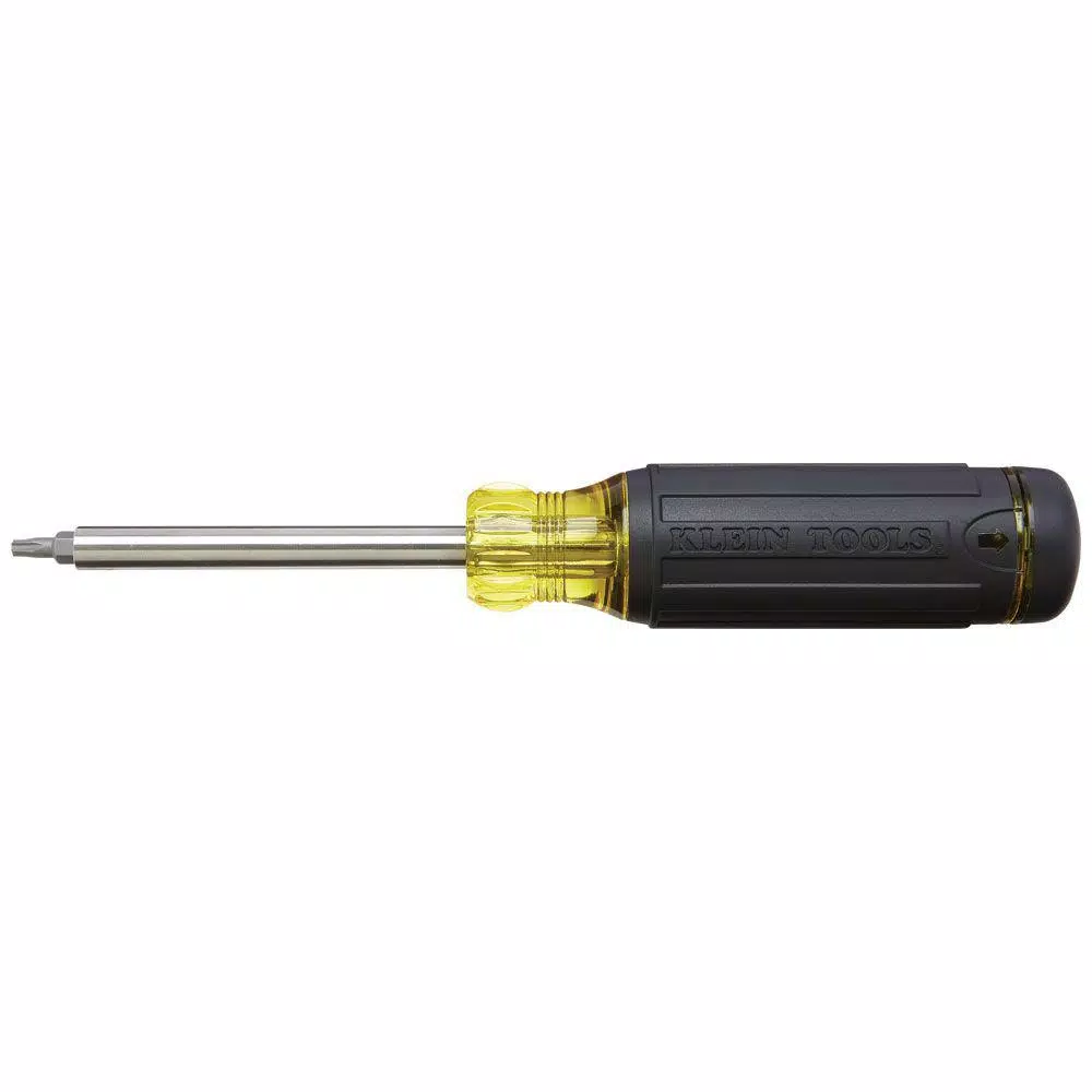Klein Tools 27-in-1 Multi-Bit Tamperproof Screwdriver with Nut Driver