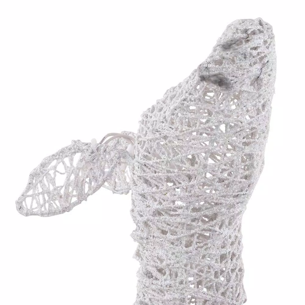 Home Accents Holiday 3 ft LED Lighted White Deer and Doe Set