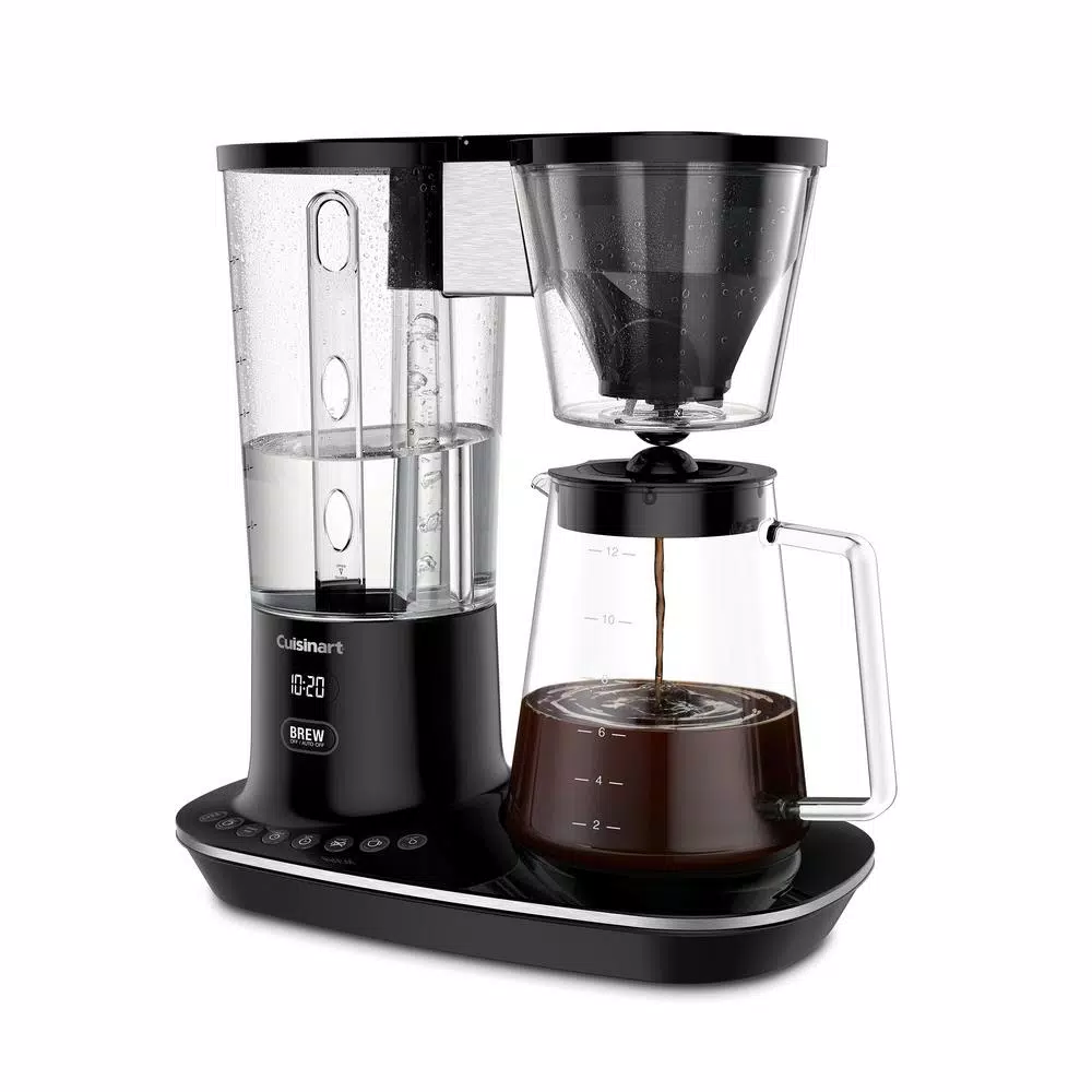 Cuisinart 12-Cup Programmable Drip Coffee Maker with Brew Strength Control, Black
