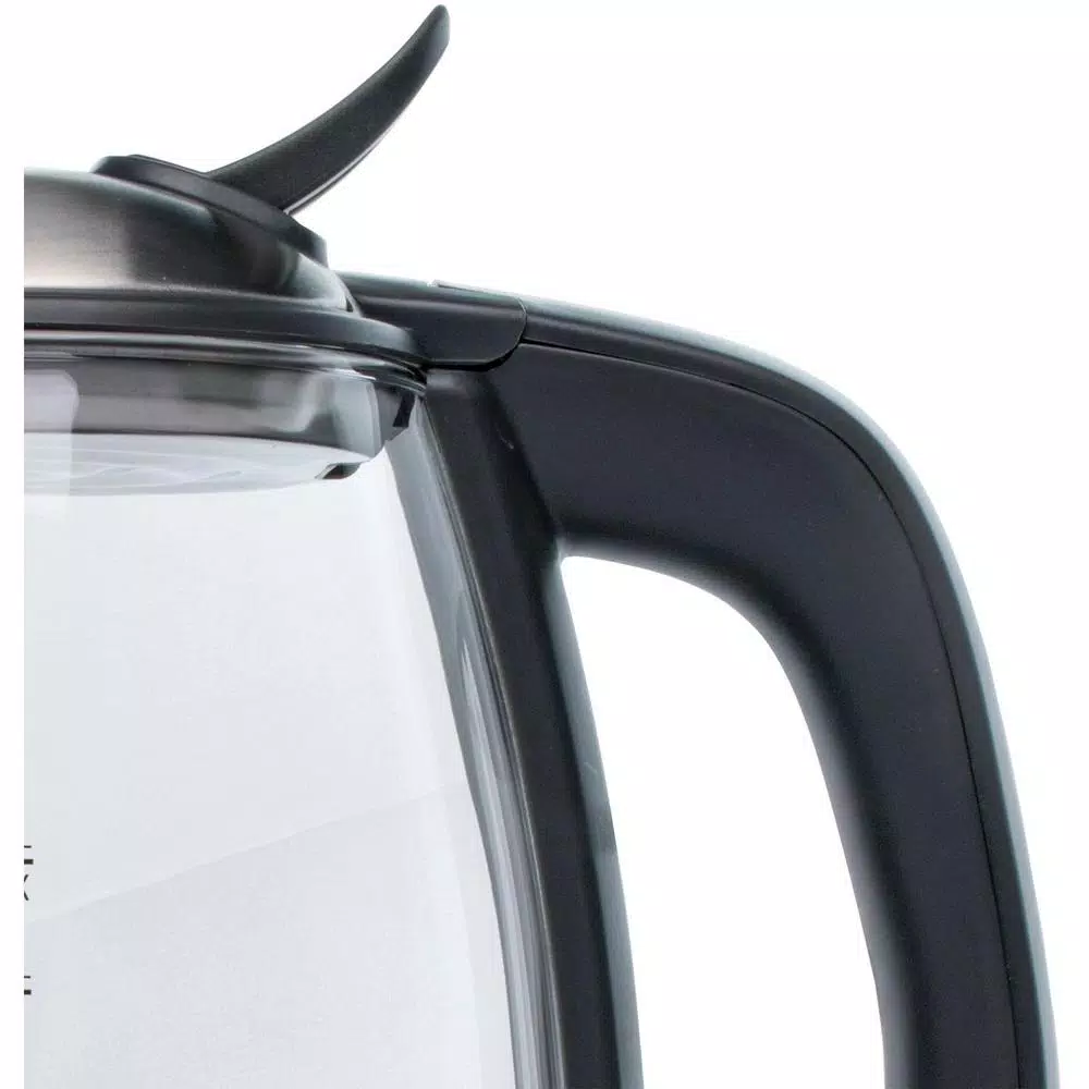 Brentwood Appliances KT-1910BK 1 Liter Cordless Glass Electric Kettle, 4.2-Cup, Black