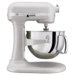 KitchenAid Professional 600 Series 6 Qt. Bowl-Lift Stand Mixer, 10-Speed, Milkshake White thumbnail 1