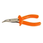 Jameson 6-1/4 in. Insulated Bent Long-Nose Pliers, 1,000V Rated thumbnail 1