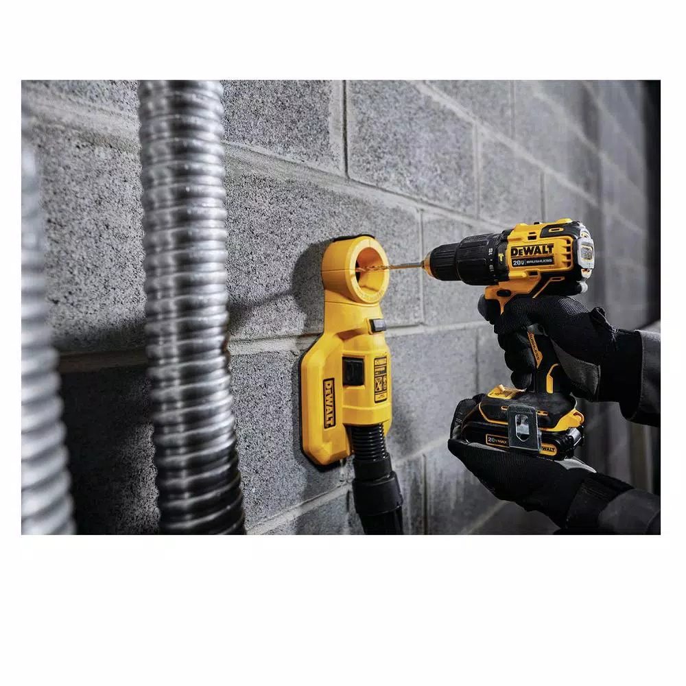 DEWALT 20V MAX ATOMIC Brushless 1/2 in. Compact Hammer Drill Kit with 4.0Ah Battery and Charger