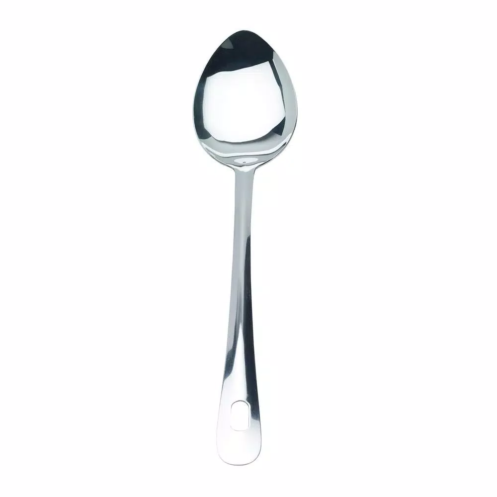Basic Essentials 7-Piece Stainless Steel Kitchen Utensil Set with Organization Tub