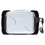 Brentwood Select 1200W Electric Indoor Grill and Griddle, Non-Stick Surface, Black & Stainless Steel thumbnail 2