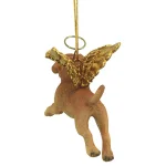 Design Toscano Golden Retriever Angel Dog Christmas Ornament thumbnail 4