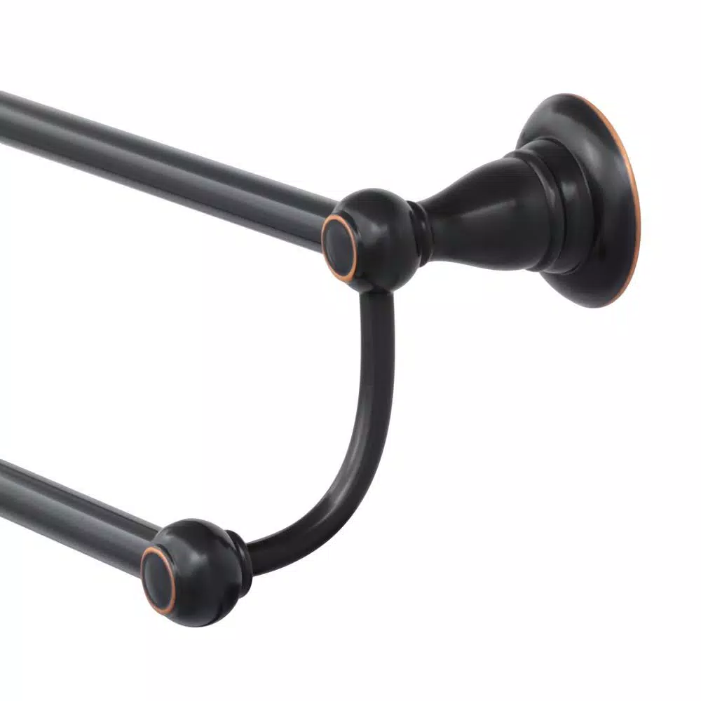 Delta Porter 24 in. Double Towel Bar, Oil Rubbed Bronze