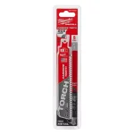 Milwaukee TORCH 6 in. 7 TPI Carbide Teeth Thick Metal Reciprocating Saw Blade (5 Pack) thumbnail 4