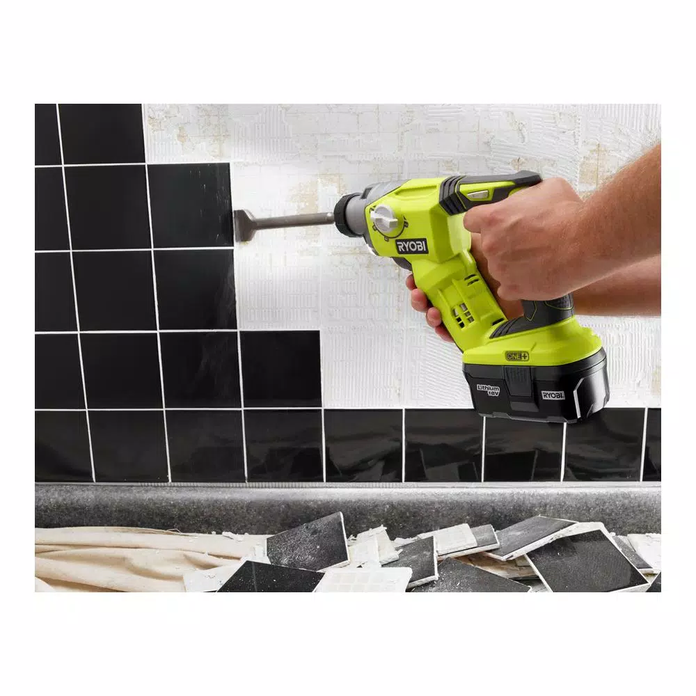 RYOBI 18V ONE+ 1/2 in. SDS-Plus Cordless Rotary Hammer Drill (Tool Only)